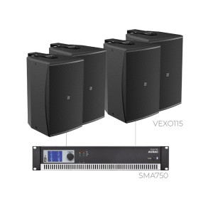 Audac FORTE15.4V (4 x VEXO115 + SMA750)