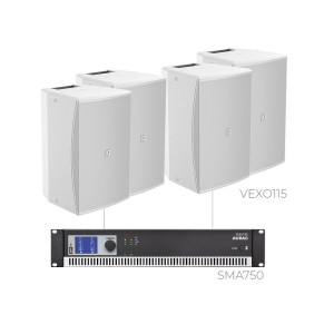 Audac FORTE15.4V (4 x VEXO115 + SMA750) Audac FORTE15.4V (4 x VEXO115 + SMA750)