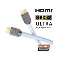 Supra HDMI-HDMI/H MET-S/B FRHF 2M Supra HDMI-HDMI/H MET-S/B FRHF 2M