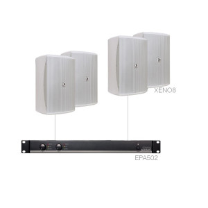 Audac FESTA8.4E (4 x XENO8 + EPA502)