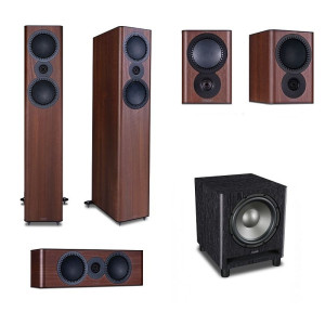 Mission QX-5 MKII 5.1 Walnut