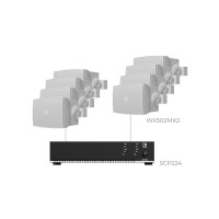 Audac PURRA5.8IO (8 x WX502MK2/O + SCP224) Audac PURRA5.8IO (8 x WX502MK2/O + SCP224)
