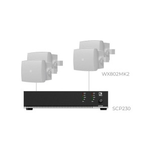 Audac PURRA8.4I (4 x WX802MK2 + SCP230) Audac PURRA8.4I (4 x WX802MK2 + SCP230)