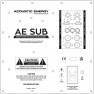 Acoustic Energy AE SUB Matte Black