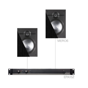 Audac CERRA6.2E (2 x MERO6 + EPA152) Audac CERRA6.2E (2 x MERO6 + EPA152)