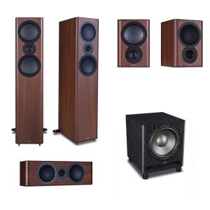 Mission QX-4 MKII 5.1 Walnut