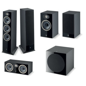 Focal Theva N°2 5.1 Black Lacquer