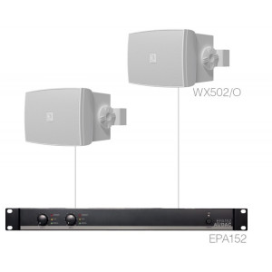 Audac PURRA5.2E (2 x WX502MK2/O + EPA152) Audac PURRA5.2E (2 x WX502MK2/O + EPA152)