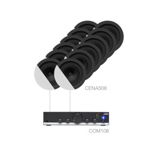 Audac CANTO5.12 (12 x CENA506 + COM108)