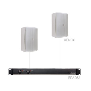 Audac FESTA7.2E (2 x XENO6 + EPA252)