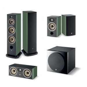 Focal Aria Evo X N°4 5.1 Moss Green High Gloss